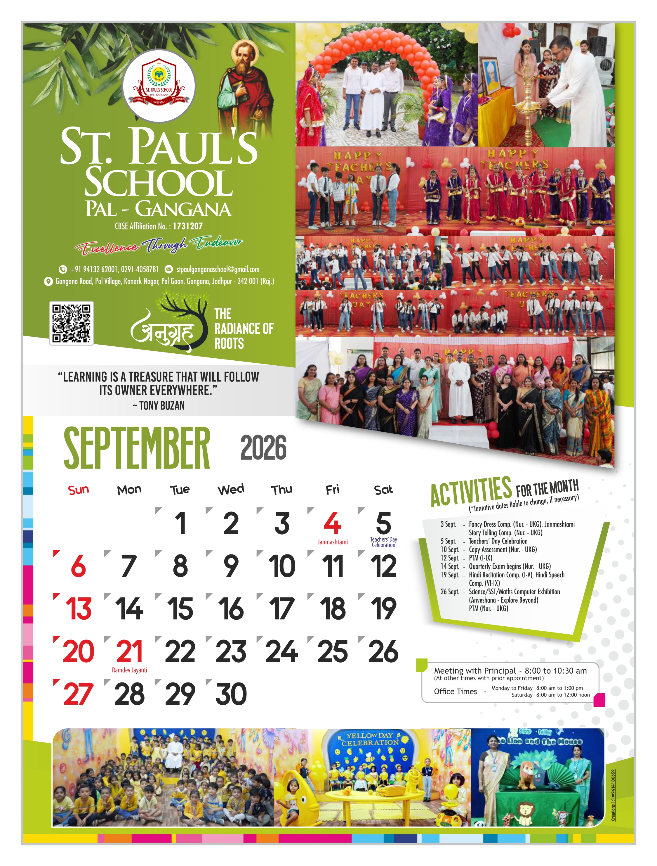 School Calender